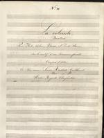La Colombe - Quatuor pour Flute, Violon, Basse et Forte-Piano - Flute